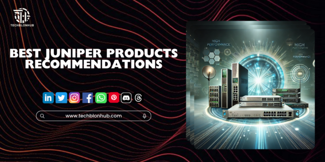 A Juniper SRX300 Services Gateway hardware with 8GE ports, 4G RAM, and 8G Flash for advanced networking