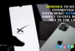 iPhone and a Starlink