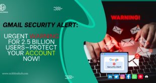 Gmail security alert warning