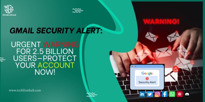 Gmail security alert warning