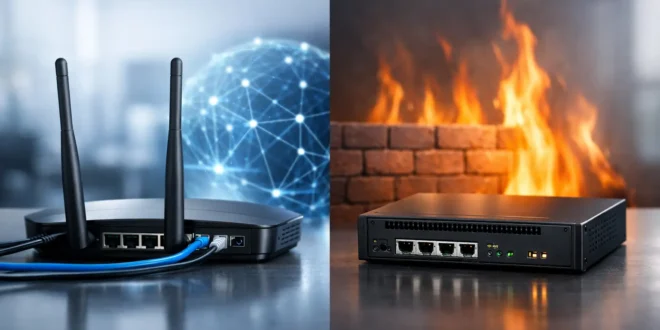 Router vs Firewall Difference Explained