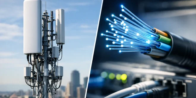 5G Broadband vs Fibre for Homes and Businesses