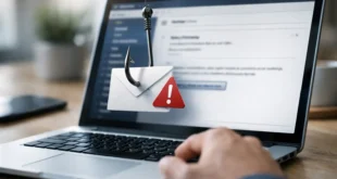 A Phishing Email Attack Example to Spot Fast