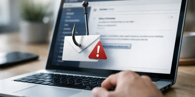 A Phishing Email Attack Example to Spot Fast