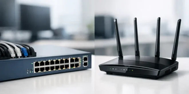 Managed Switch vs Router: Which Does Your Network Need?