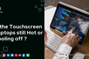 Touch-screen laptop